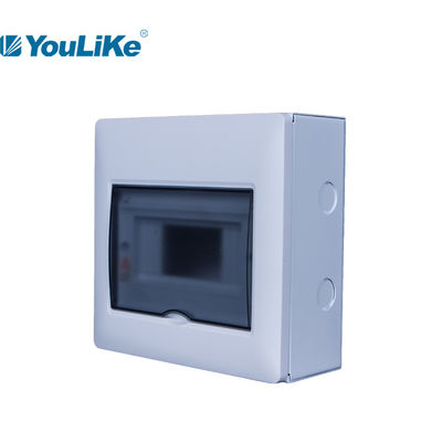 IP40 υλικός MCB πίνακας 7 διανομής ABS επιφάνεια κιβωτίων τρόπων TPN MCB που τοποθετείται