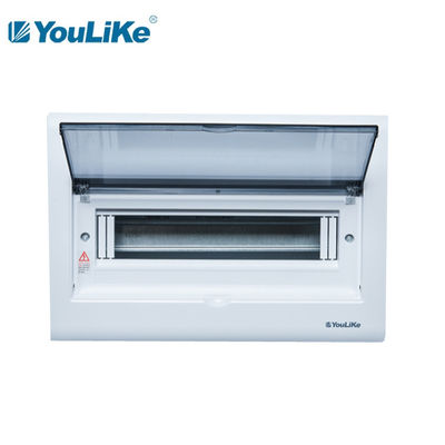 Κατοικημένο πλαστικό πλαίσιο 14 MCB υλική αντι γήρανση ABS τρόπων