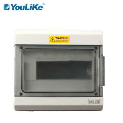 IP65 9 αδιάβροχο MCB κιβώτιο τρόπων, υπαίθριο ηλεκτρικό κιβώτιο συνδέσεων με το διαφανές παράθυρο
